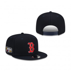 Boston Red Sox New Era 2007 World Series Patch Up 9FIFTY Snapback Hat Navy
