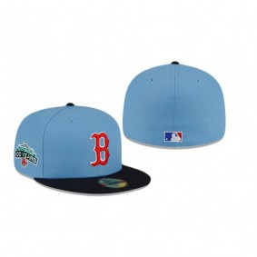 Boston Red Sox Blue Just Caps Drop 5 59FIFTY Fitted Hat