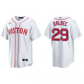 Men's Boston Red Sox Bobby Dalbec Red Sox 2021 Patriots' Day Replica Jersey