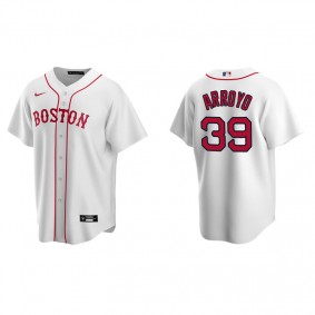 Men's Boston Red Sox Christian Arroyo White Replica Alternate Jersey