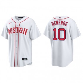 Men's Boston Red Sox Hunter Renfroe Red Sox 2021 Patriots' Day Replica Jersey