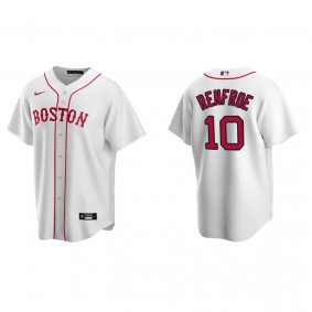Men's Boston Red Sox Hunter Renfroe White Replica Alternate Jersey