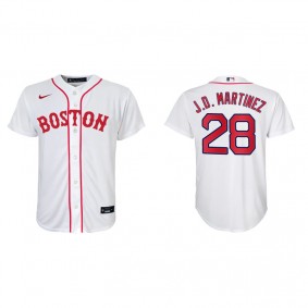 Youth Boston Red Sox J.D. Martinez Red Sox 2021 Patriots' Day Replica Jersey