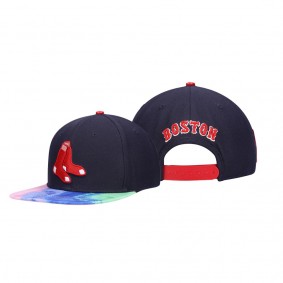 Boston Red Sox Dip-Dye Visor Navy Snapback Pro Standard Hat