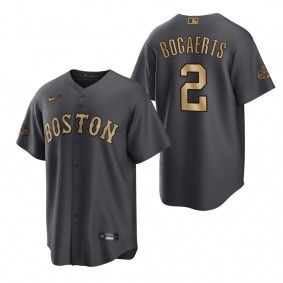 Xander Bogaerts Red Sox Charcoal 2022 MLB All-Star Game Replica Jersey