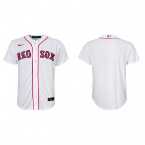 Youth Boston Red Sox White Replica Home Jersey