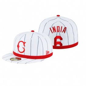 Cincinnati Reds Jonathan India White 2022 Field of Dreams Fitted Hat