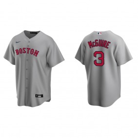 Red Sox Reese McGuire Gray Replica Road Jersey