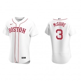 Red Sox Reese McGuire White Authentic Alternate Jersey