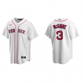 Red Sox Reese McGuire White Replica Home Jersey