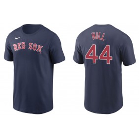 Men's Boston Red Sox Rich Hill Navy Name & Number T-Shirt