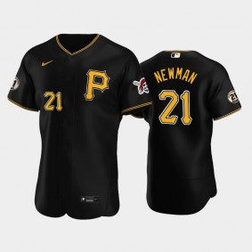 Kevin Newman Roberto Clemente Day Pirates Jersey Black