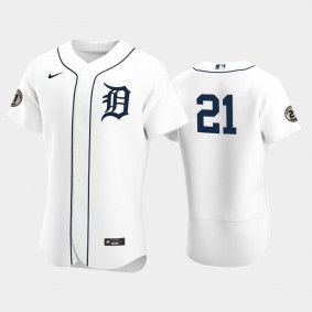 Roberto Clemente Day Tigers Jersey White