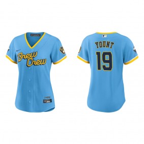 Robin Yount Women's Brewers City Connect Replica Jersey