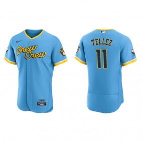 Rowdy Tellez Brewers City Connect Authentic Jersey