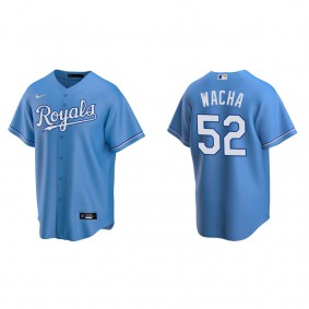 Kansas City Royals Michael Wacha Light Blue Replica Alternate Jersey