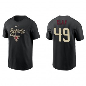 Sam Clay Arizona Diamondbacks Nike Black City Connect Graphic T-Shirt