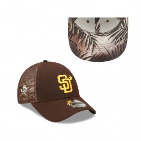 San Diego Padres Brown 2022 MLB All-Star Game Workout 9FORTY Snapback Adjustable Hat