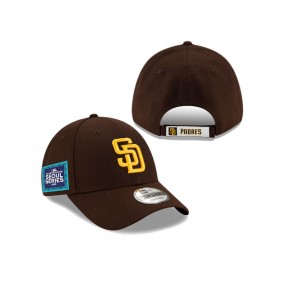 Men's San Diego Padres Brown 2024 MLB World Tour Seoul Series 9FORTY Adjustable Hat