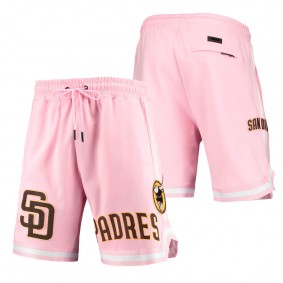 Men's San Diego Padres Pro Standard Pink Logo Club Shorts