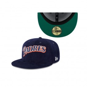 San Diego Padres Vintage Corduroy 59FIFTY Fitted Hat