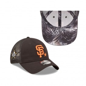 San Francisco Giants Black 2022 MLB All-Star Game Workout 9TWENTY Adjustable Hat