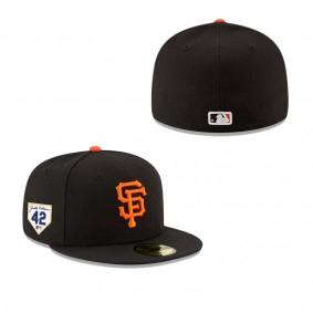 Men's San Francisco Giants Black 2023 Jackie Robinson Day 59FIFTY Fitted Hat