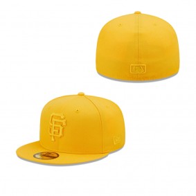 Men's San Francisco Giants Gold Tonal 59FIFTY Fitted Hat