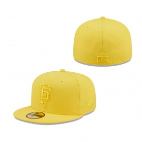San Francisco Giants New Era Icon Color Pack 59FIFTY Fitted Hat Yellow