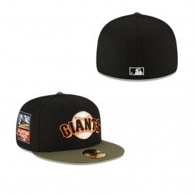 San Francisco Giants Just Caps Dark Forest Visor 59FIFTY Fitted Hat