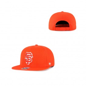 San Francisco Giants Orange 2021 City Connect Captain Snapback Hat
