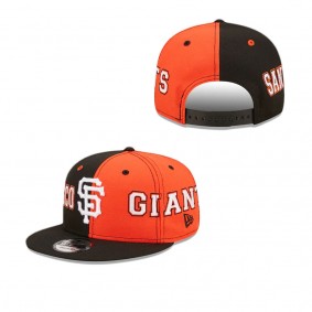 San Francisco Giants Team Split 9FIFTY Snapback Hat