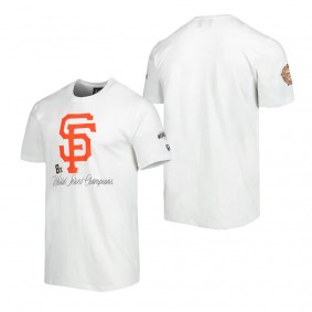 Men's San Francisco Giants White Historical Championship T-Shirt