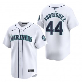 Men's Seattle Mariners Julio Rodriguez White Home Limited Player Jersey