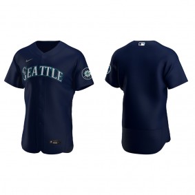Seattle Mariners Navy Alternate Authentic Jersey