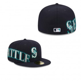 Men's Seattle Mariners Navy Arch 59FIFTY Fitted Hat