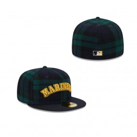 Seattle Mariners Plaid 59FIFTY Fitted Hat