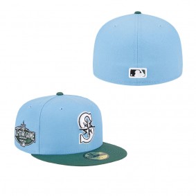 Men's Seattle Mariners Sky Blue Cilantro 2001 World Series 59FIFTY Fitted Hat