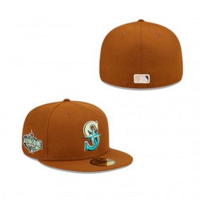 Seattle Mariners Vintage Floral Fitted Hat