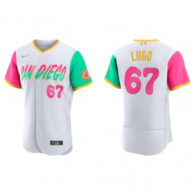 Seth Lugo San Diego Padres Nike White City Connect Authentic Jersey