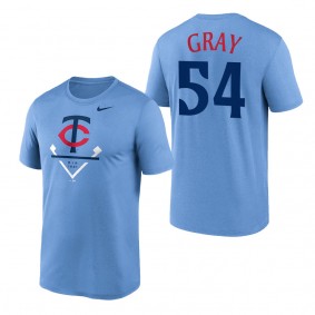Sonny Gray Minnesota Twins Light Blue 2023 Diamond Icon Legend Performance T-Shirt