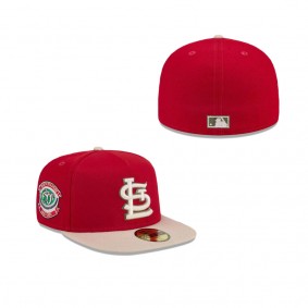 St Louis Cardinals Canvas 59FIFTY A-Frame Fitted Hat