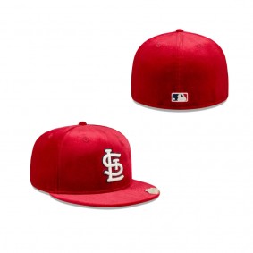 St Louis Cardinals Velvet Visor Clip 59FIFTY Fitted Hat