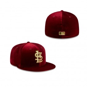 St Louis Cardinals Vintage Velvet 59FIFTY Fitted Hat