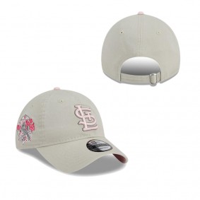 Men's St. Louis Cardinals Khaki 2023 Mother's Day 9TWENTY Adjustable Hat