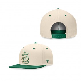 St. Louis Cardinals Natural Kelly Green St. Patrick's Day Two-Tone Snapback Hat