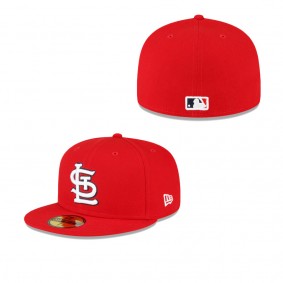 Men's St. Louis Cardinals Red Authentic Collection Replica 59FIFTY Fitted Hat