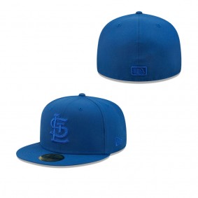 Men's St. Louis Cardinals Royal Tonal 59FIFTY Fitted Hat