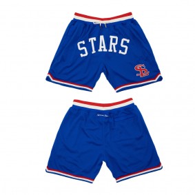 St. Louis Stars Rings & Crwns Replica Mesh Shorts Royal
