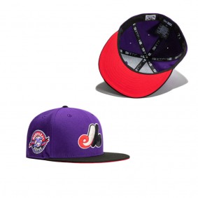 T-Dot Montreal Expos 25th Anniversary 59FIFTY Fitted Hat